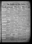 Primary view of The Hebbronville News (Hebbronville, Tex.), Vol. 6, No. 44, Ed. 1 Wednesday, December 25, 1929