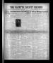 Newspaper: The Fayette County Record (La Grange, Tex.), Vol. 29, No. 38, Ed. 1 T…