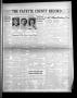 Newspaper: The Fayette County Record (La Grange, Tex.), Vol. 29, No. 64, Ed. 1 T…
