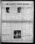 Newspaper: The Fayette County Record (La Grange, Tex.), Vol. 29, No. 103, Ed. 1 …