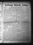 Newspaper: La Grange Deutsche Zeitung. (La Grange, Tex.), Vol. 20, No. 1, Ed. 1 …