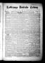 Primary view of La Grange Deutsche Zeitung (La Grange, Tex.), Vol. 31, No. 10, Ed. 1 Thursday, October 21, 1920