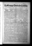 Primary view of La Grange Deutsche Zeitung (La Grange, Tex.), Vol. 32, No. 9, Ed. 1 Thursday, October 13, 1921