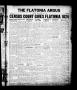 Newspaper: The Flatonia Argus (Flatonia, Tex.), Vol. 65, No. 30, Ed. 1 Thursday,…