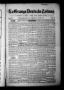 Primary view of La Grange Deutsche Zeitung (La Grange, Tex.), Vol. 31, No. 16, Ed. 1 Thursday, December 2, 1920