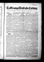 Primary view of La Grange Deutsche Zeitung (La Grange, Tex.), Vol. 33, No. 12, Ed. 1 Thursday, November 2, 1922