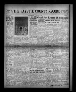 Primary view of object titled 'The Fayette County Record (La Grange, Tex.), Vol. 38, No. 4, Ed. 1 Friday, November 13, 1959'.