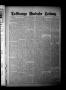 Newspaper: La Grange Deutsche Zeitung. (La Grange, Tex.), Vol. 14, No. 33, Ed. 1…