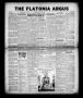 Newspaper: The Flatonia Argus (Flatonia, Tex.), Vol. 71, No. 26, Ed. 1 Thursday,…