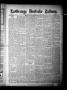 Newspaper: La Grange Deutsche Zeitung. (La Grange, Tex.), Vol. 13, No. 27, Ed. 1…