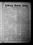 Newspaper: La Grange Deutsche Zeitung. (La Grange, Tex.), Vol. 12, No. 44, Ed. 1…