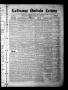 Primary view of La Grange Deutsche Zeitung (La Grange, Tex.), Vol. 35, No. 21, Ed. 1 Thursday, January 1, 1925