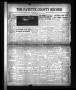 Newspaper: The Fayette County Record (La Grange, Tex.), Vol. 23, No. 56, Ed. 1 T…