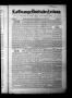 Primary view of La Grange Deutsche Zeitung (La Grange, Tex.), Vol. 34, No. 32, Ed. 1 Thursday, March 20, 1924