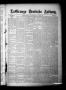 Newspaper: La Grange Deutsche Zeitung. (La Grange, Tex.), Vol. 14, No. 20, Ed. 1…