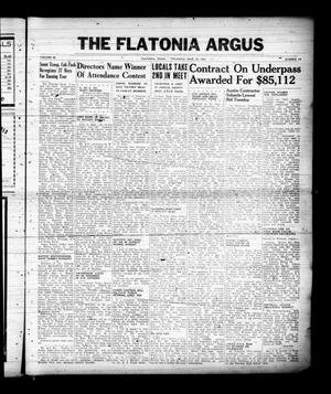 Primary view of object titled 'The Flatonia Argus (Flatonia, Tex.), Vol. 66, No. 14, Ed. 1 Thursday, March 27, 1941'.