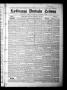 Newspaper: La Grange Deutsche Zeitung (La Grange, Tex.), Vol. 36, No. 39, Ed. 1 …