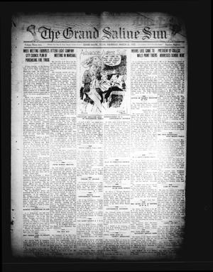 Primary view of object titled 'The Grand Saline Sun (Grand Saline, Tex.), Vol. 32, No. 19, Ed. 1 Thursday, March 26, 1925'.