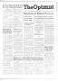 Newspaper: The Optimist (Abilene, Tex.), Vol. 30, No. 8, Ed. 1, Friday, November…