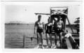 Photograph: [Robert King Blackshear, Jr. and Two Unidentified People]