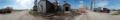 Photograph: Panoramic image of the Blackland Co-Op Gin in Granger, Texas