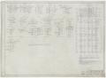 Technical Drawing: Cooley Office Building, Big Spring, Texas: First Floor Framing Plan