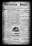 Primary view of Halletsville Herald. (Hallettsville, Tex.), Vol. 22, No. 48, Ed. 1 Thursday, October 26, 1893
