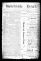 Thumbnail image of item number 1 in: 'Halletsville Herald. (Hallettsville, Tex.), Vol. 20, No. 25, Ed. 1 Thursday, April 2, 1891'.