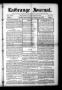 Newspaper: La Grange Journal. (La Grange, Tex.), Vol. 33, No. 4, Ed. 1 Thursday,…