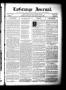 Newspaper: La Grange Journal. (La Grange, Tex.), Vol. 37, No. 32, Ed. 1 Thursday…