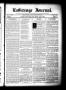 Newspaper: La Grange Journal. (La Grange, Tex.), Vol. 37, No. 33, Ed. 1 Thursday…