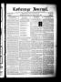 Newspaper: La Grange Journal. (La Grange, Tex.), Vol. 37, No. 34, Ed. 1 Thursday…