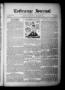 Newspaper: La Grange Journal (La Grange, Tex.), Vol. 61, No. 38, Ed. 1 Thursday,…