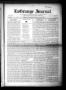 Primary view of La Grange Journal (La Grange, Tex.), Vol. 47, No. 41, Ed. 1 Thursday, October 14, 1926