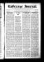 Newspaper: La Grange Journal. (La Grange, Tex.), Vol. 39, No. 13, Ed. 1 Thursday…
